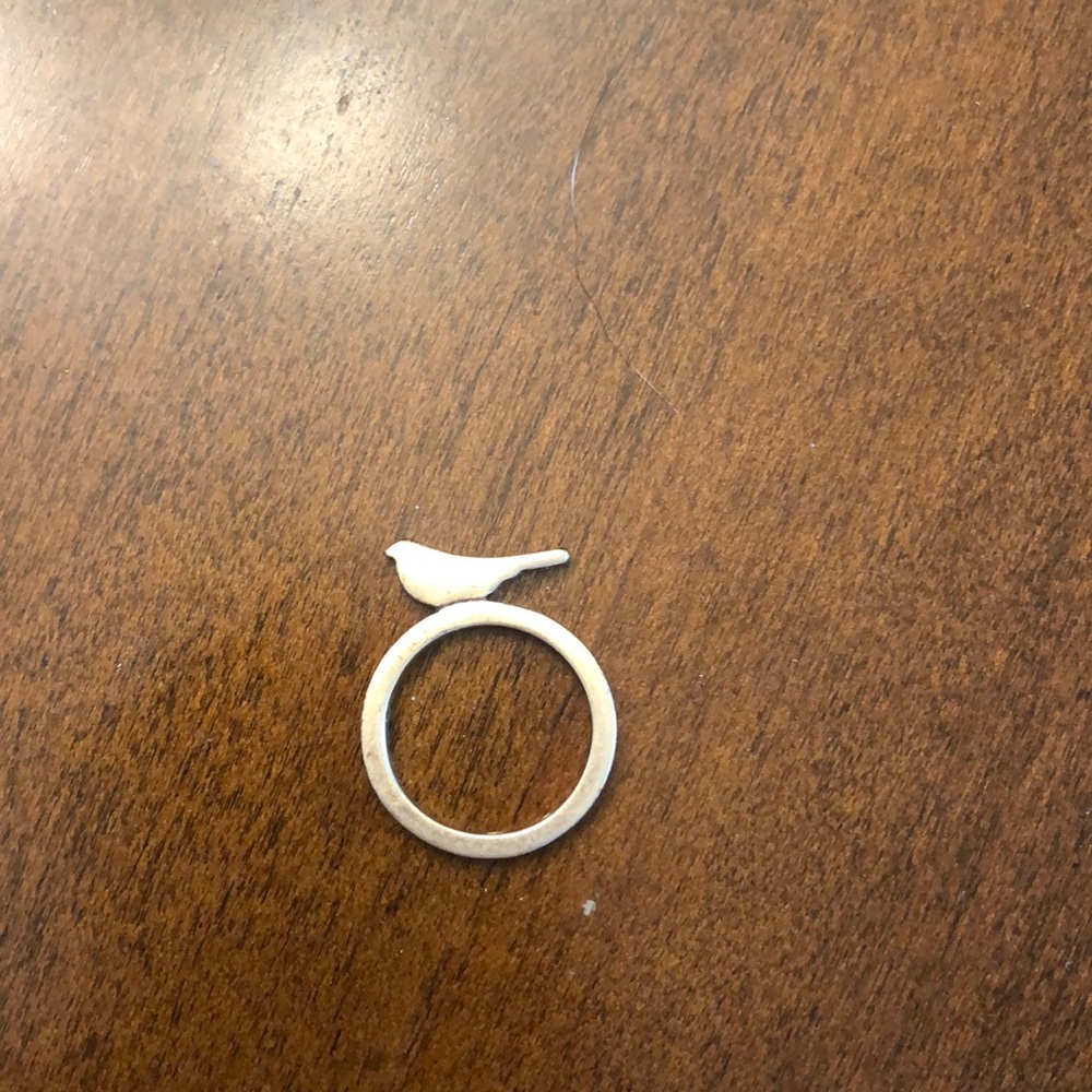 Bird ring. Gold